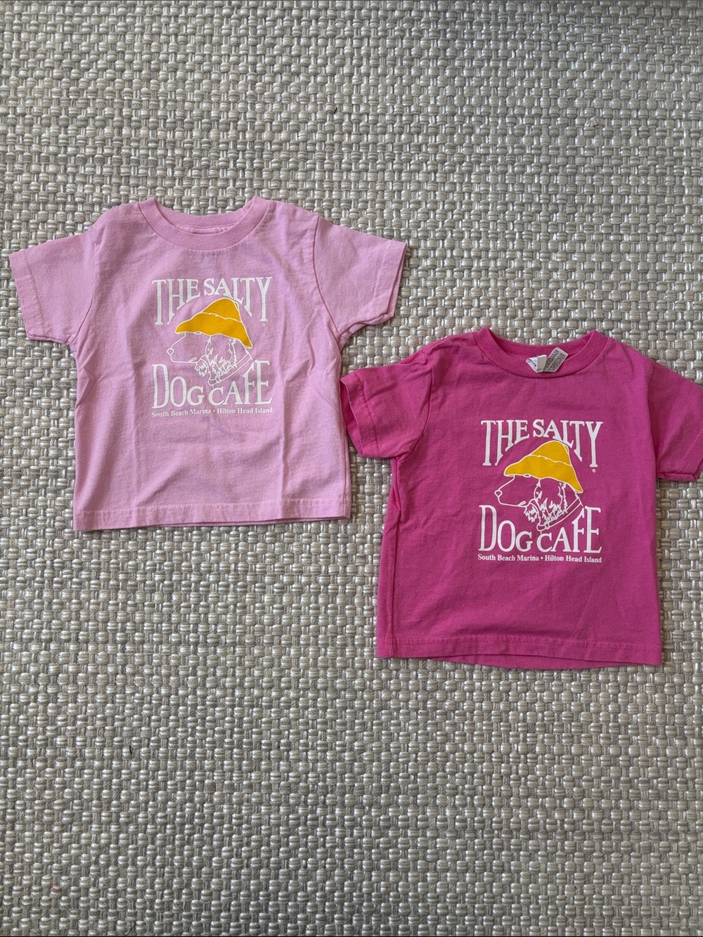 The Salty Dog Cafe Kids' Pink Graphic Tees